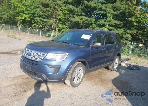 2019 Ford Explorer Xlt из США, поврежденный, VIN 1FM5K8D82KGA38480